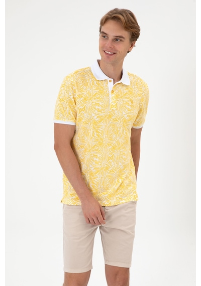 U.s. Polo Assn. Erkek Koyu Sarı Tişört 50299663-vr094 Koyu Sarı