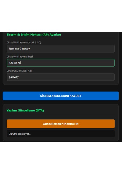Wi-fi & Ble Gateway Modülü Şeffaf Veri Aktarım Köprüsü