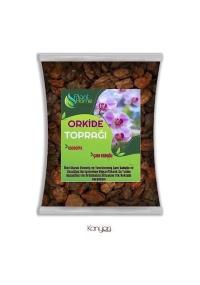 Hüskon Ticaret Planthome Powermix Bitki Besini Ve 3 Litre Orkide Toprağı Set 3 L