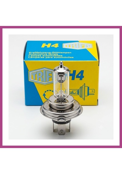 Gees Global Trıfa H4 60/55 Watt 12v P43t Halojen Far Ampulü 1 Adet Sarı 016661 Gbzs