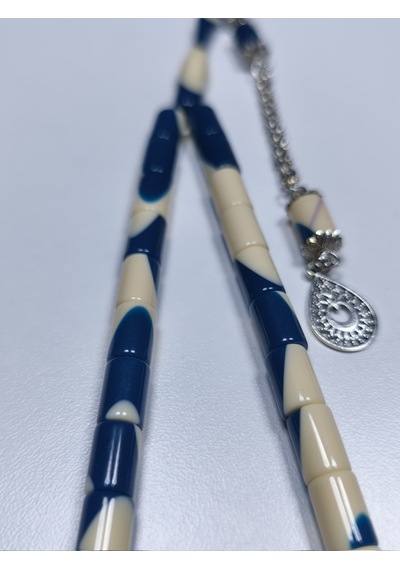 Beyzbol Topu Mavi Tesbih 7 X 11 Mm