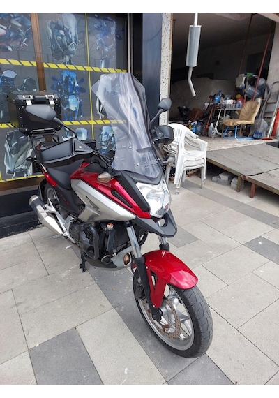 16-20 Honda Nc 750x Ön Cam Zeus Açık Füme 56 CM 4MM Nc750x