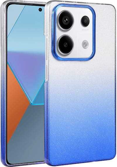 Xiaomi Redmi Note 13 Pro 4g Uyumlu Glossy Kapak - Mavi