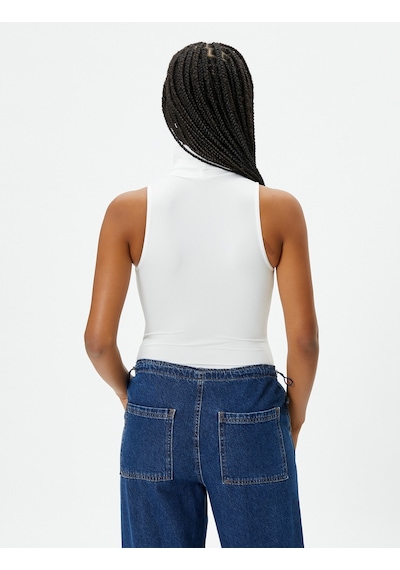 Koton Boğazlı Kolsuz Bodysuit Slim Fit Çıtçıt Kapamalı Beyaz 4wal30013ık 4WAL30013IK000 Beyaz Koton Boğazlı Kolsuz Bodysuit Slim Fit Çıtçıt Kapamalı Beyaz 4wal30013ık 4WAL30013IK000 Beyaz