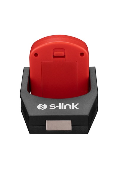 S-Link Sl-F669 2Wcob Led Pilli Dönebilen Kelepçe Stantlı Manyatik Çok Renkli