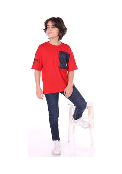 Toontoy Kids Toontoy Erkek Çocuk Break The Lımıts Baskılı Tişört Bej