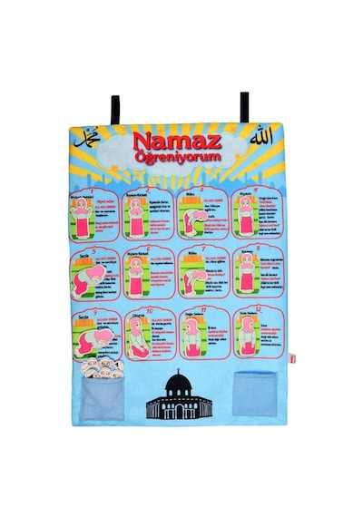 Cırtlı Pano Namaz Kılmayı Öğreniyorum