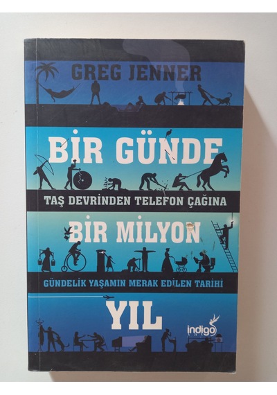 Bir Günde Bir Milyon Yıl- Ürün 2.el Kitaptır