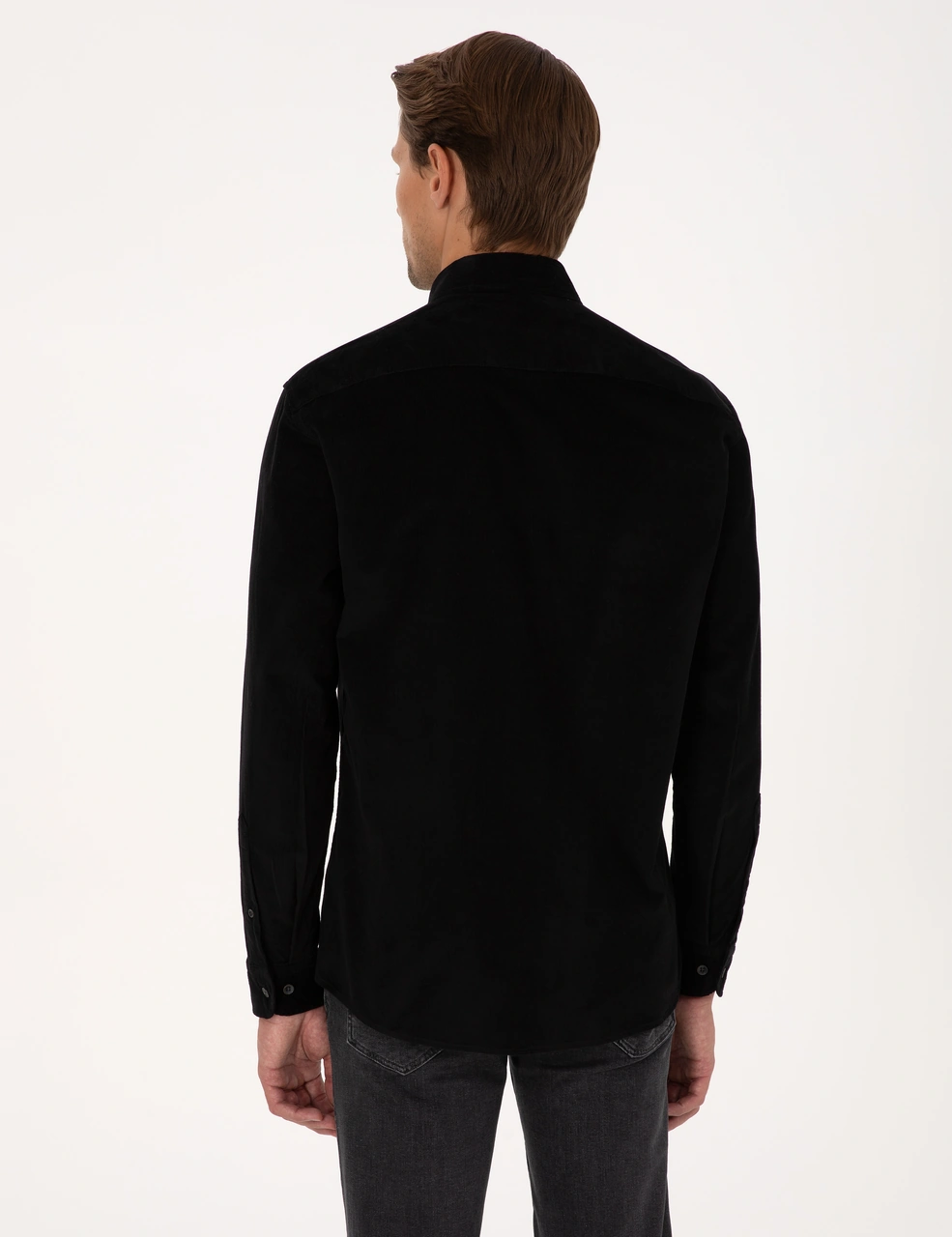 Pierre Cardin Erkek Siyah Gömlek Desenli 50310139-vr046 Siyah