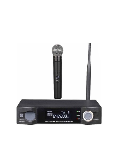 MİKROFON KABLOSUZ 1 EL UHF FULL DIGITAL H-PRO HM-3000