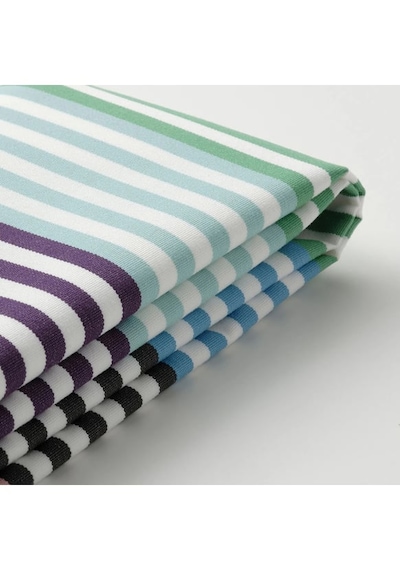 Ikea Gullbergsö Çok Renkli-çizgili 50x50 Cm Kırlent Kılıfı Çok Renkli-çizgili