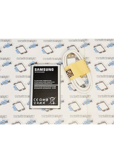 Samsung Uyumlu Galaxy Note 3 N9000 Batarya Pil Usb Kablo