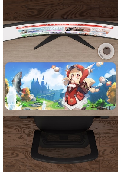 Klee Genshin Impact Anime Gacha V2 - 70x30 Xl Gaming Mouse Pad Fare Altlığı