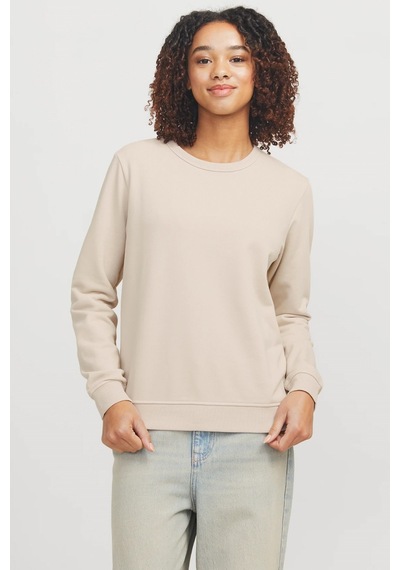 Jack & Jones Jxmadi Kadın Sweatshirt BEYAZ