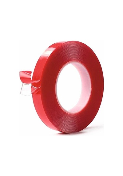 BAYTEC ÇİFT TARAFLI AKRİLİK BANT 18mmX2MT(OGS BANDI KIRMIZI BAND)