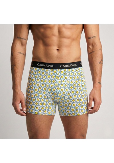 Carnaval Socks Carnaval Fun District Erkek Boxer 3 Lü Set Çoklu