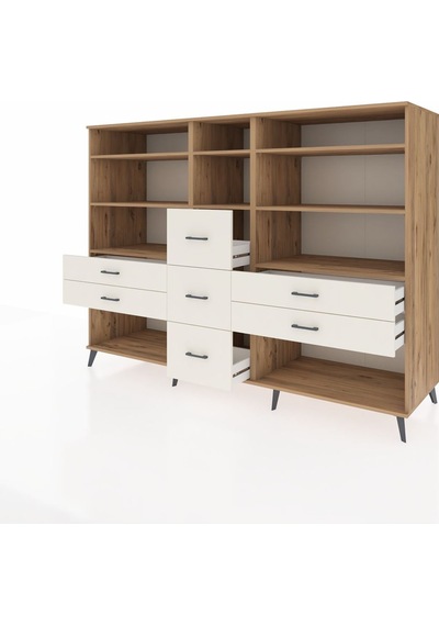 Kronos Dolap 8 Raflı 7 Çekmeceli 220x59x163 Çam-çam/aytaşı Çam-çam/aytaşı Kronos Dolap 8 Raflı 7 Çekmeceli 220x59x163 Çam-çam/aytaşı Çam-çam/aytaşı