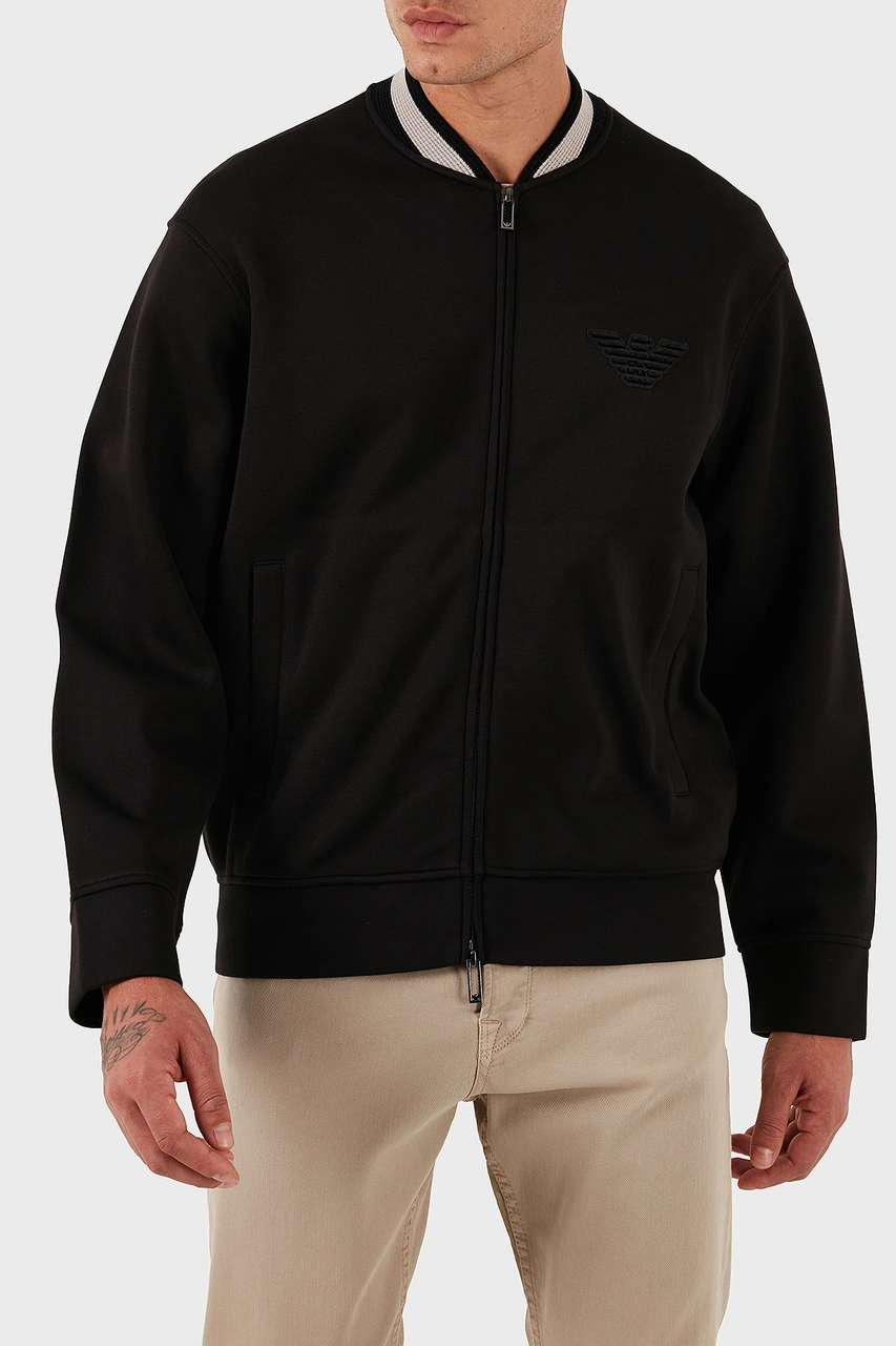 Emporio Armani Erkek Sweat Em002877 Af17545 Uc001 Siyah Siyah