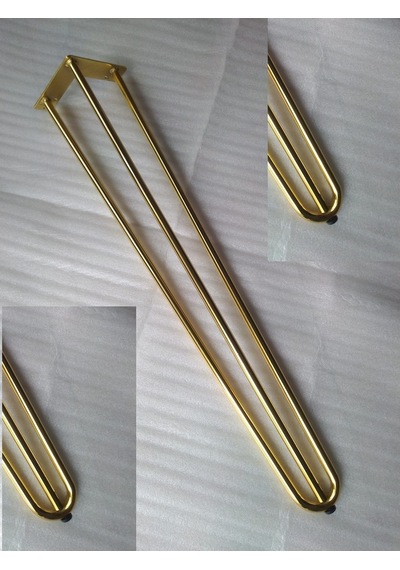 Demontepark Metal Firkete Ayak (Gold renk kaplama)