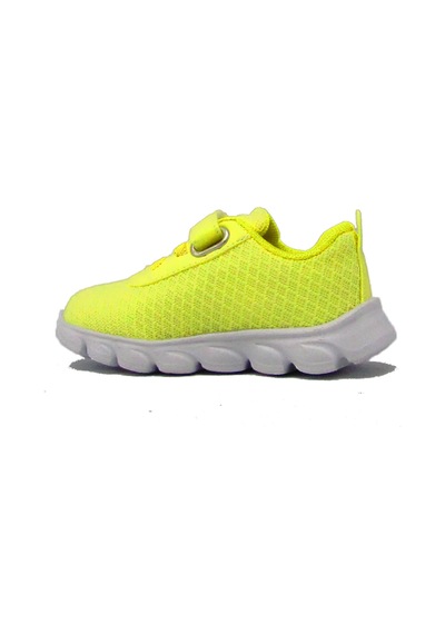 Pepino P-1256 Sarı Unısex Çocuk Tek Cırt Fileli Spor Ayakkabı Sari