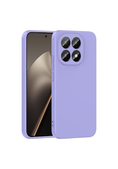 Xiaomi 15t Kılıf Yumuşak Silikon Kamera Korumalı Lansman Pazarplus Lila