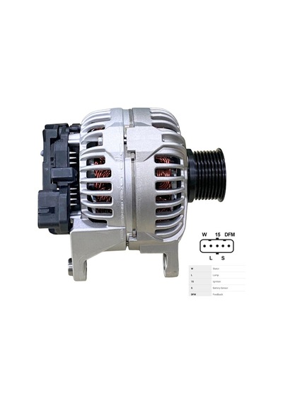 Seg 24v Alternatör Dinamo 70 A Soketli 5 Fiş W-l-15-s-dfm Iveco Euro Cargo