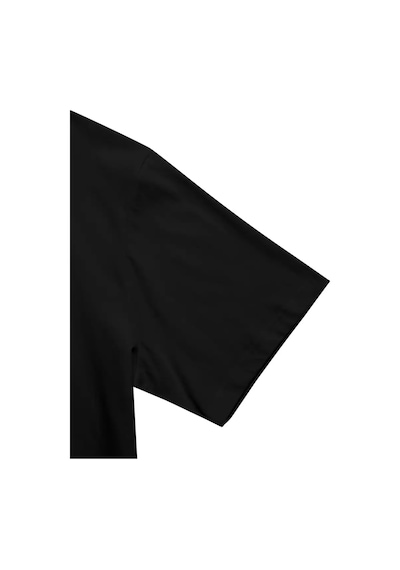 Startmore Unisex Black Baskılı Oversize Siyah