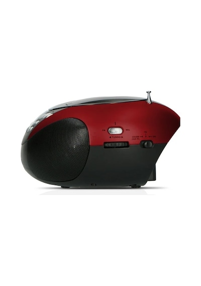 Lenco Scd-37 Usb Kırmızı - Taşınabilir Fm Radyo Cd Ve Usb Oynatıcı - Kırmızı
