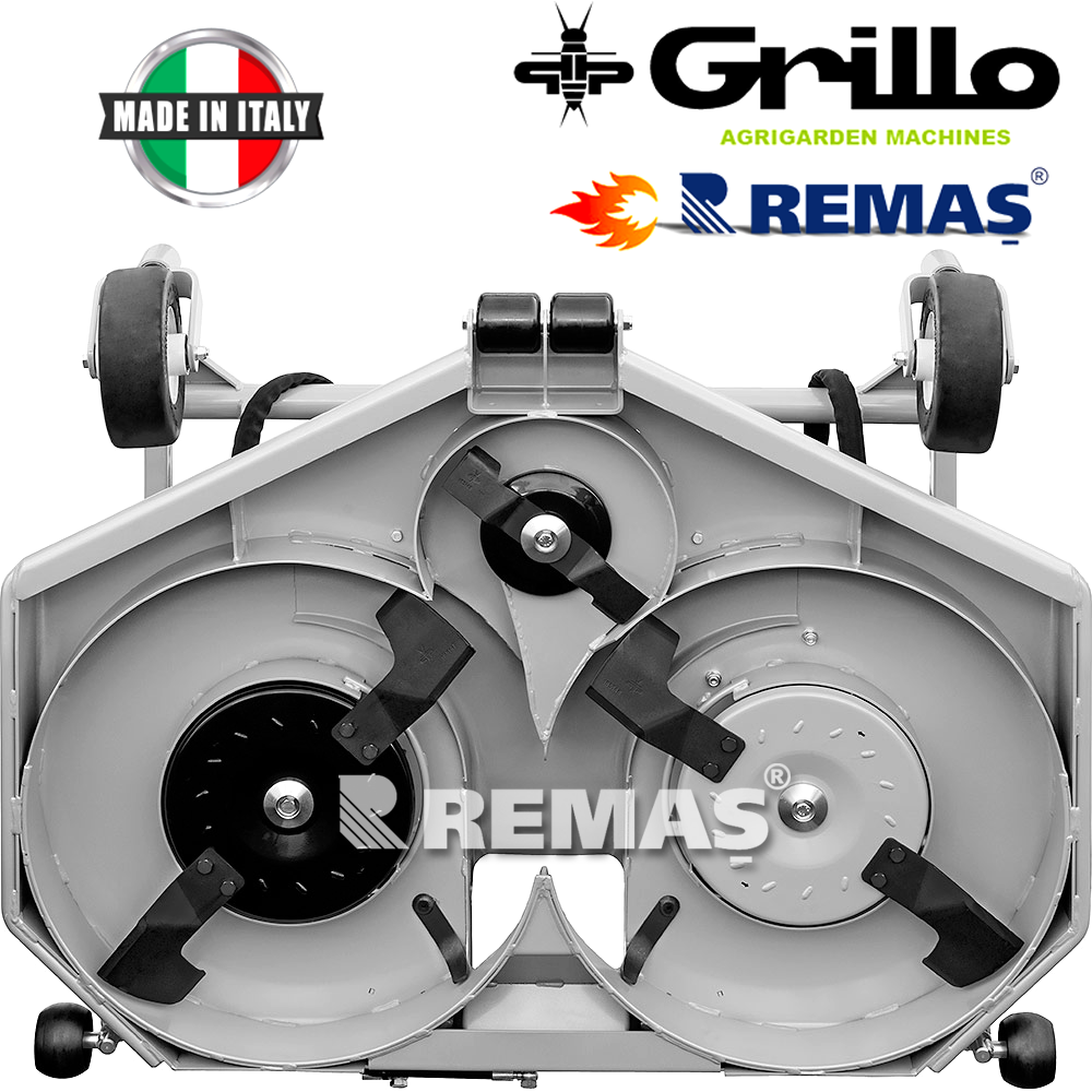 Grillo Fd900 Oturaklı 25 Hp Dize 4 X4 L Çim Biçme Makinesi Çim Traktörü