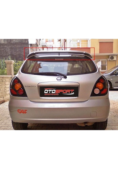 Nissan Almera Hb Spoyler Fiberglass Boyasız