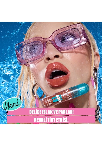 Nyx Lıp I.v. Vitamin İçeren Parlatıcı + Tint - 08 Drippin' In Ros 08