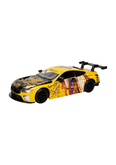 1:32 Sesli Ve Işıklı Rmz Hobby Bruce Lee Serisi Die Cast Çek Bırak Model Araba - Sarı Bmw M8 Gte Sar