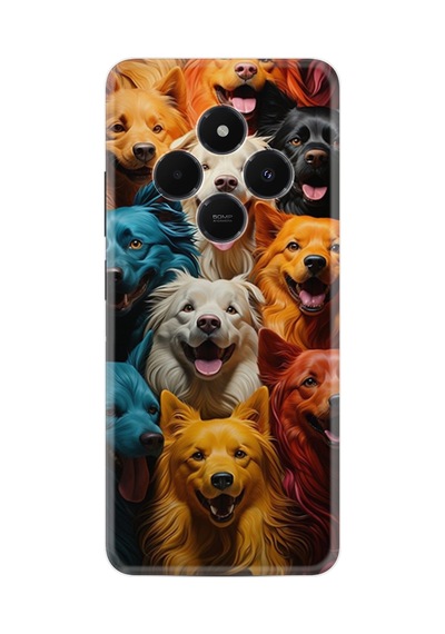 Xiaomi Redmi A4 Kılıf Boutique Baskılı Resimli Köpekçikler Pcode -026
