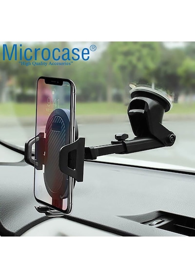 Microcase 360 Derece Araç İçi Vantuzlu Oto Telefon Tutucu AL3641