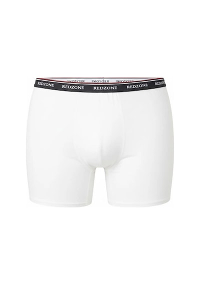 5 Li Paket Erkek Büyük Beden Rahat Kalıp Redzone Likralı Bambu Boxer Beyaz