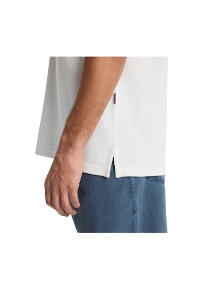 Quiksilver Polo Short Sleeve Blouse Snow Erkek Yakalı Tişört Beyaz Eqykt04392