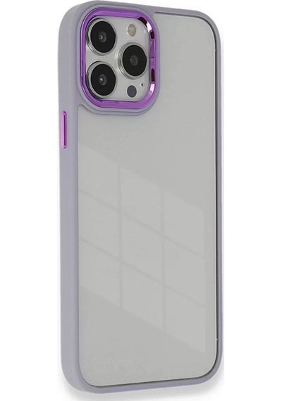 Newface Apple İphone 14 Pro Kılıf Dora Kapak - Lila