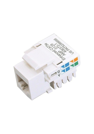 Powermaster Cat5 Rj45 Keystone Jack Şase 8P8C - 5Adet