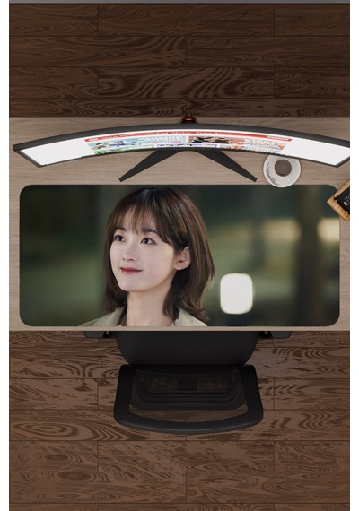 Mr Plankton K Drama Kdrama V5 90x40 Xxl Gaming Kauçuk Kaymaz Taban Mouse Pad Fare Altlığı