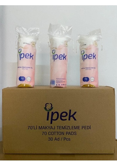 Makyaj Temizleme Pamuğu 70 Adet X 30 Paket
