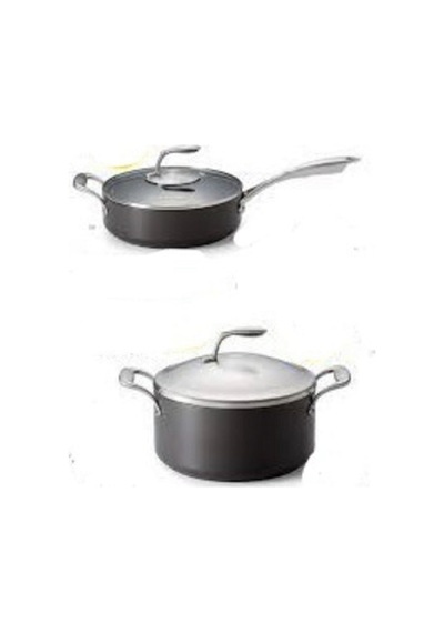 Tupperware Özel Seri Teflon 4.1 Lt Ve 3 Lt Tencere Set