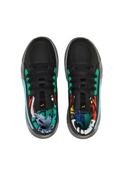 Puma Court Rider Chaos Block Party Erkek Siyah Spor Ayakkabı 37826501 I-25 001