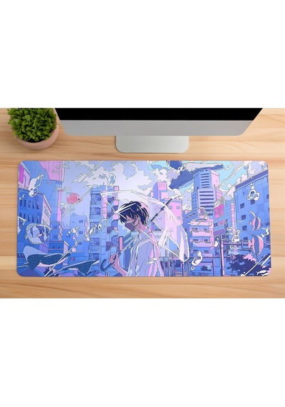 Gaming Oyuncu Xl Mouse Pad Kaydırmaz Dikişli 80 30 Cm Mousepad 4