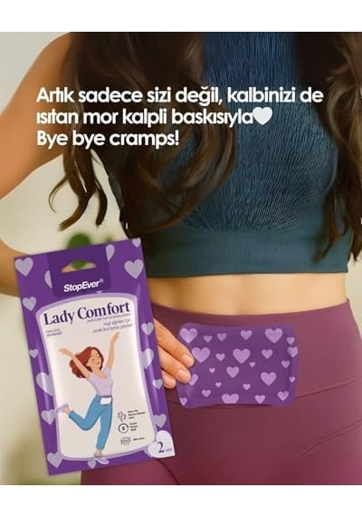 Stopever Lady Comfort Adet Ağrıları İçin 2li Isı Pedi