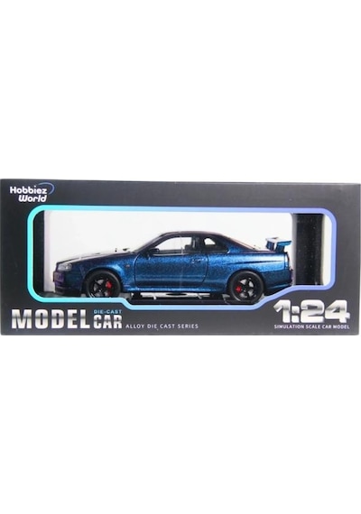Hobbiez World Bmw M3 Street Edition Koyu Mavi 1/24 Model Araba