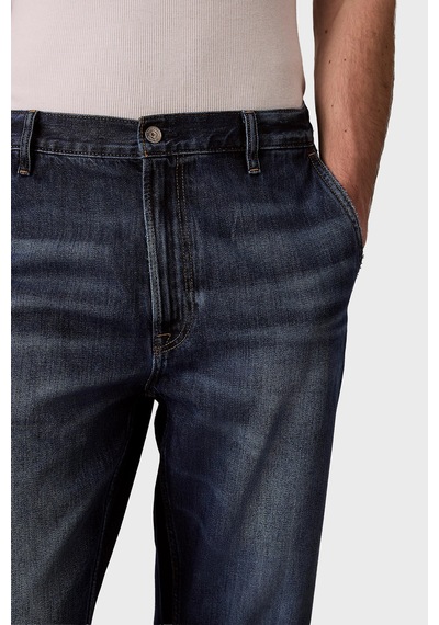 Calvin Klein Erkek Kot Pantolon Lv04rc740g X87 Lacivert Lacivert