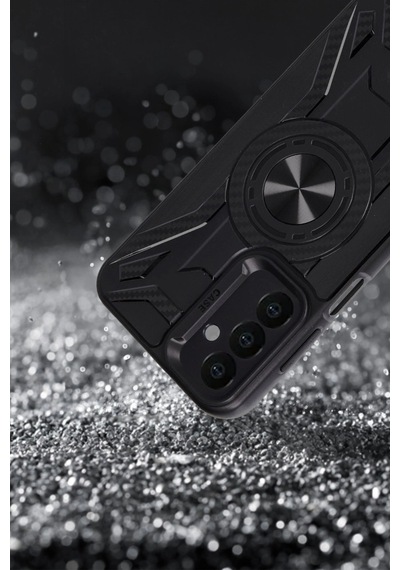 Samsung Uyumlu Galaxy A05 Kılıf Lincoln Silikon Siyah,