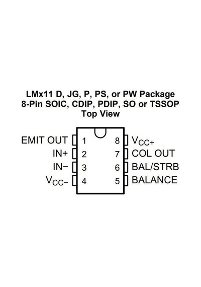 Lm311 Smd So8 Entegre