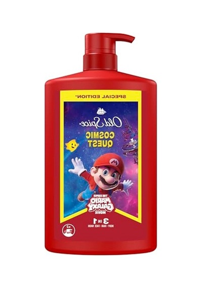 1000 Ml 3'ü 1 Arada Duş Jeli, Süper Mario Temalı Acai Üzümü