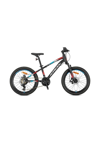 Kron Xc 75 - 24 Mtb - 13' - 21 Vites -m.disc - Mat Siyah/kırmızı-gri-mavi